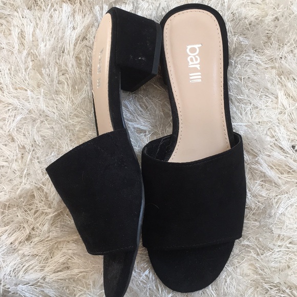 Bar III black sandals - Picture 5 of 6